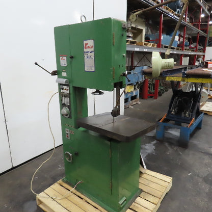 Enco 92250 18" x 11" Max Cutting Height Vertical Bandsaw 3Ph 220/480V