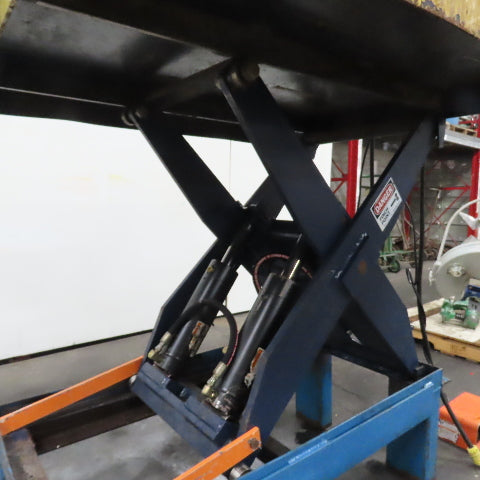1.5 Ton* 3000lb 48" x 48" Electric Scissor Lift Table 115/208V 1Ph 59" Max