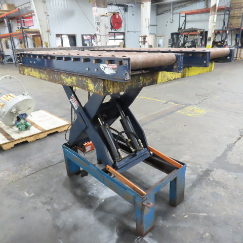 1.5 Ton* 3000lb 48" x 48" Electric Scissor Lift Table 115/208V 1Ph 59" Max