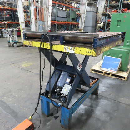 1.5 Ton* 3000lb 48" x 48" Electric Scissor Lift Table 115/208V 1Ph 59" Max