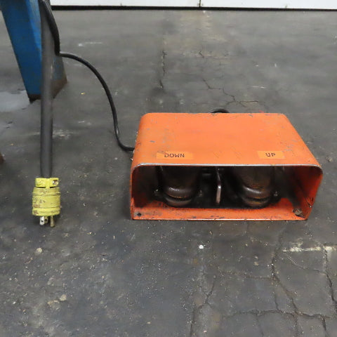 1.5 Ton* 3000lb 48" x 48" Electric Scissor Lift Table 115/208V 1Ph 59" Max