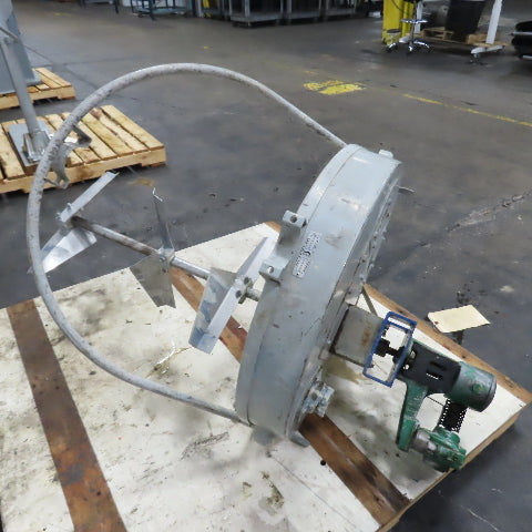 Graco 947611 Air Driven Drum Agitator Mixer W/ Binks 31-116 Air Motor