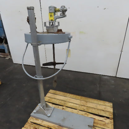 Binks Pneumatic Air Driven 55-Gallon Drum Agitator Mixer