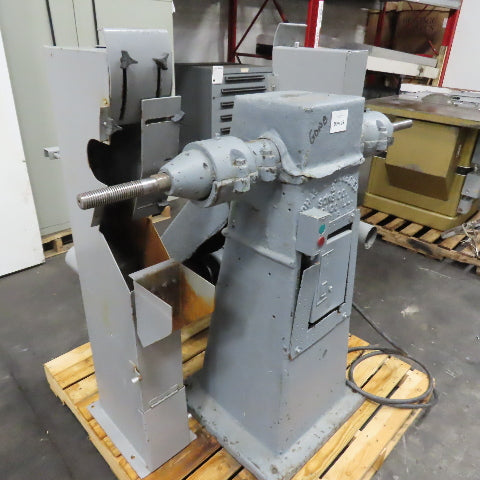 Chagel Hommedieu No. 16 Double End Polishing & Buffing Lathe Jack 220/440V 3Ph