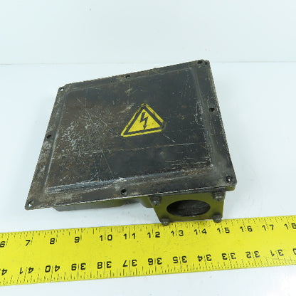 Fanuc A290-1003-X431 AC Spindle Motor Terminal Box Cover & Block Assembly