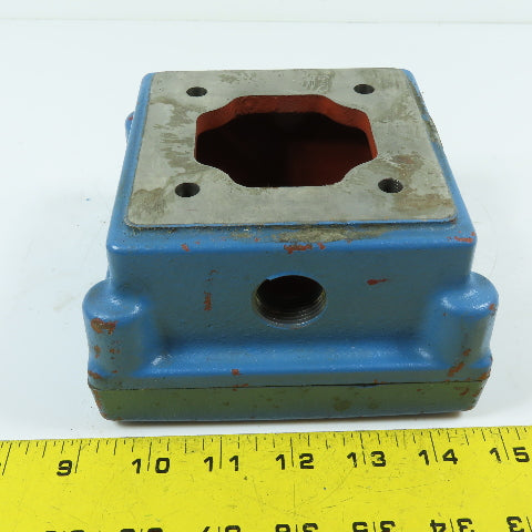 WEG 6008 5778Z Cast Iron Electric Motor Terminal Box 2.675" Hole Centers