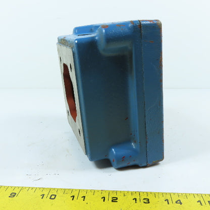 WEG 6008 5778Z Cast Iron Electric Motor Terminal Box 2.675" Hole Centers