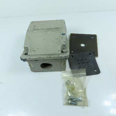 Siemens 22-38 Electric Motor Terminal Conduit Connection Box Gaskets 3" HC