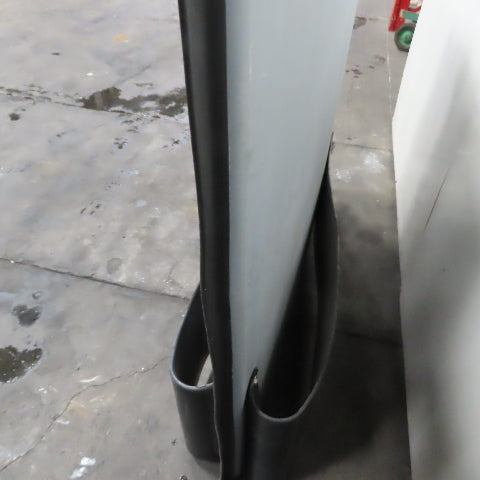 8'Wide x 4' Tall Double Acting Traffic Door Warehouse Swing Doors Set W/ Bumpers