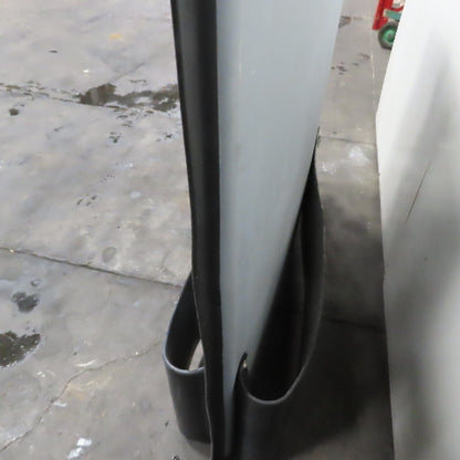 8'Wide x 4' Tall Double Acting Traffic Door Warehouse Swing Doors Set W/ Bumpers