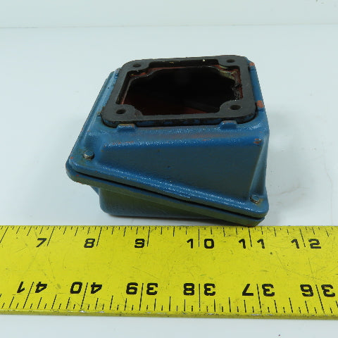 WEG 10897493 Cast Iron Electric Motor Terminal Box & Cover 4-1/4" x 4" x 2-1/4"