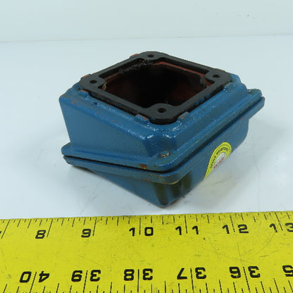 WEG 10897493 Cast Iron Electric Motor Terminal Box & Cover 4-1/4" x 4" x 2-1/4"