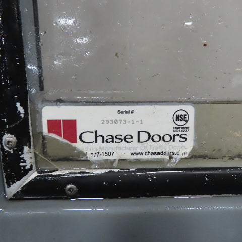 Chase Doors 8'W x 8' T Double Acting Traffic Door Warehouse Swing Doors Set