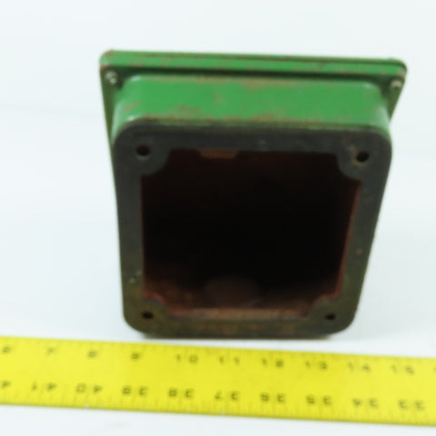 WEG Cast Iron Motor Terminal Box Enclosure & Lid 6-3/8" x 7"
