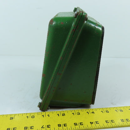 WEG Cast Iron Motor Terminal Box Enclosure & Lid 6-3/8" x 7"