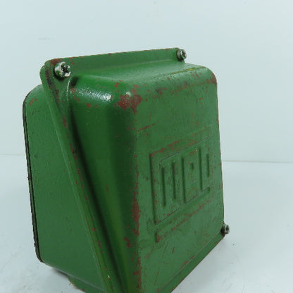 WEG Cast Iron Motor Terminal Box Enclosure & Lid 6-3/8" x 7"