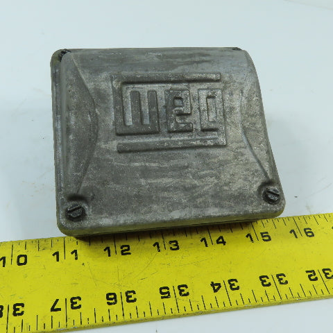 WEG 11913822 Cast Aluminum Motor Terminal Junction Box Enclosure w/Cover