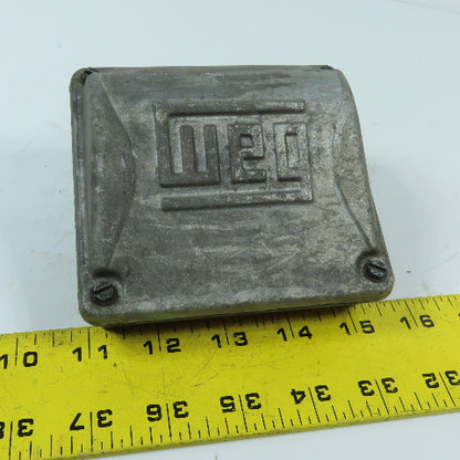 WEG 11913822 Cast Aluminum Motor Terminal Junction Box Enclosure w/Cover