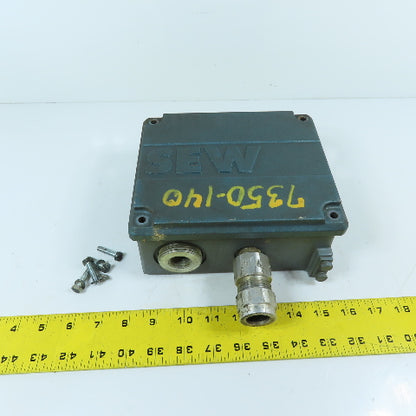 SEW-Eurodrive 184 337 0/M13 Motor Terminal Box Housing & Cover Terminal Block