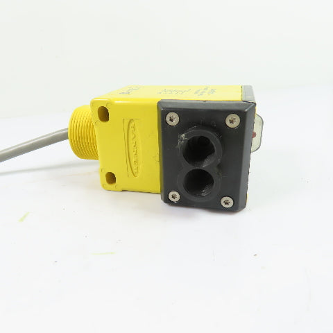 Banner Q45VR2F Photoelectric Fiber Optic Sensor Amplifier 90-250VAC