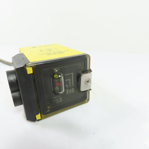 Banner Q45VR2F Photoelectric Fiber Optic Sensor Amplifier 90-250VAC