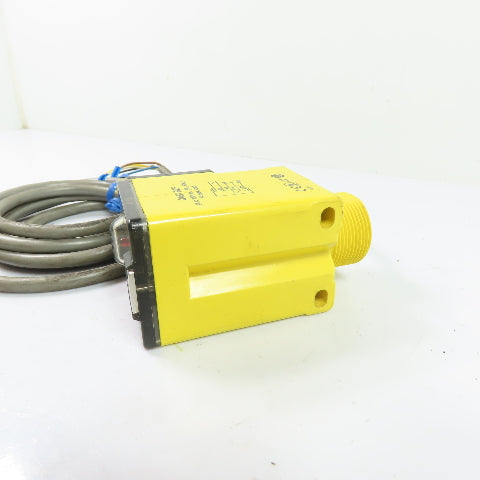 Banner Q45VR2F Photoelectric Fiber Optic Sensor Amplifier 90-250VAC