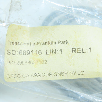 Fife 84537-002 16' A9 To Sensor Cable Assembly For Infrared Sensor