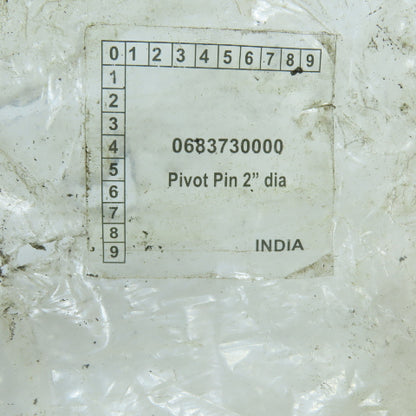 Parker 0683730000 2" Dia Pivot Pin w/Retaining Rings