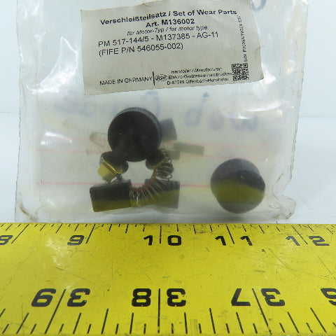 EGH 546055-002 M136002 Brush & Cap Replacement Set for AG-11 Motor