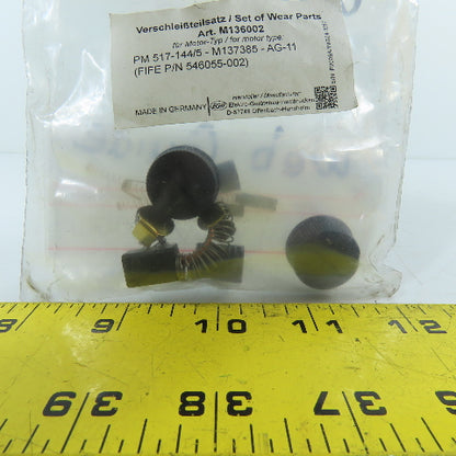 EGH 546055-002 M136002 Brush & Cap Replacement Set for AG-11 Motor