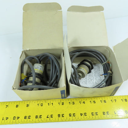 Omron E2K-X15MY1 Capacitive Proximity Switch 100-240VAC Lot Of 2