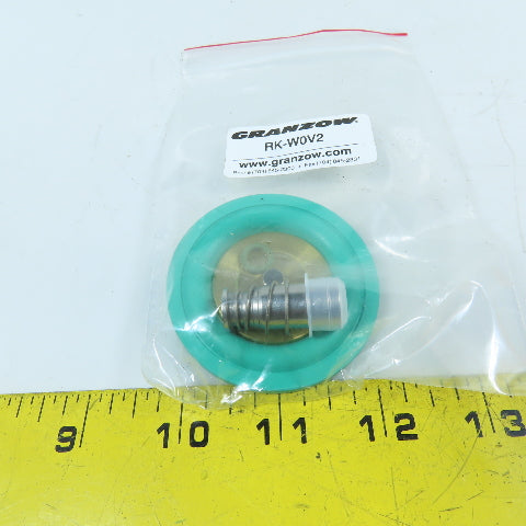 Granzow RK-W0V2 Solenoid Valve Diaphragm & Plunger Repair Kit