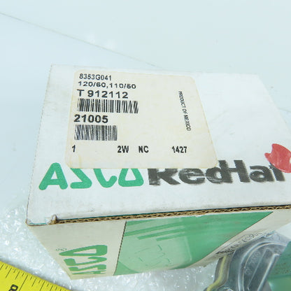ASCO 8353G041 1" NPT 2-Way Normally Closed Solenoid Valve 120/110VAC