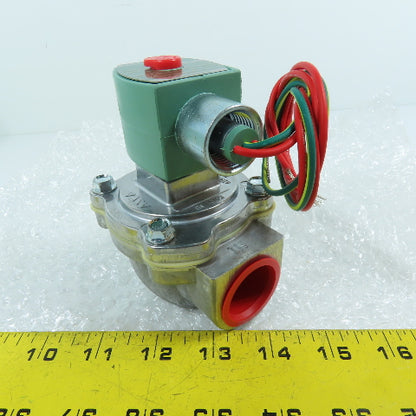 ASCO 8353G041 1" NPT 2-Way Normally Closed Solenoid Valve 120/110VAC