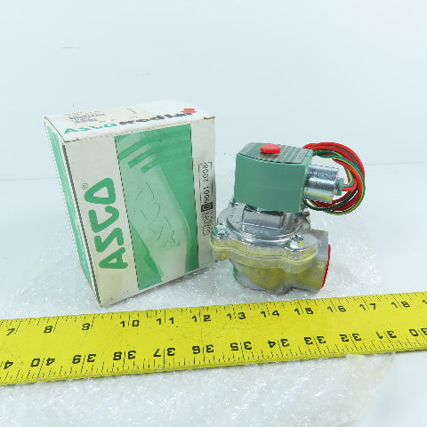 ASCO 8353G041 1" NPT 2-Way Normally Closed Solenoid Valve 120/110VAC