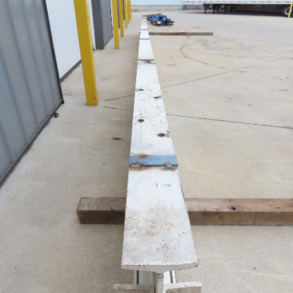 S15 x 42.9 Flange Tapered 2Ton Trolley I-Beam 0.41" Web 30' L x 5-1/2" W x 15" H