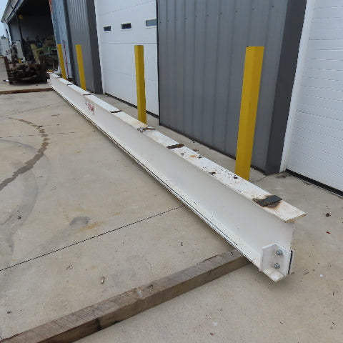 S15 x 42.9 Flange Tapered 2Ton Trolley I-Beam 0.41" Web 30' L x 5-1/2" W x 15" H