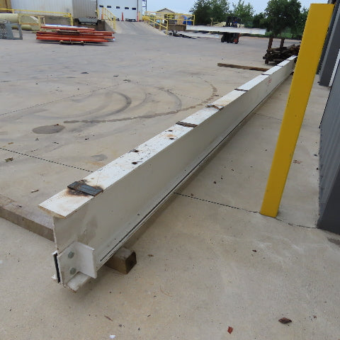 S15 x 42.9 Flange Tapered 2Ton Trolley I-Beam 0.41" Web 30' L x 5-1/2" W x 15" H