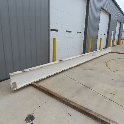 S15 x 42.9 Flange Tapered 2Ton Trolley I-Beam 0.41" Web 30' L x 5-1/2" W x 15" H