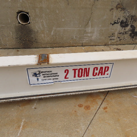 S12 x 31.8 Flange Tapered 2Ton Trolley I-Beam 0.35" Web 40' L x 5" W x 12" H
