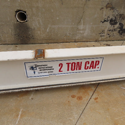 S12 x 31.8 Flange Tapered 2Ton Trolley I-Beam 0.35" Web 40' L x 5" W x 12" H