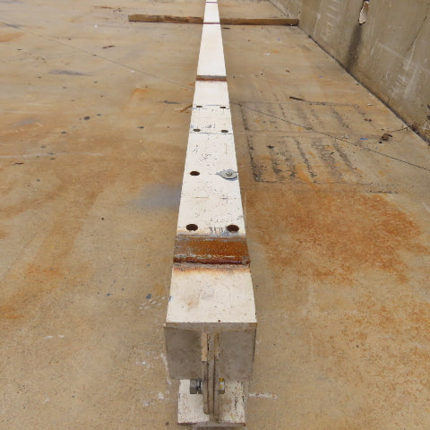S12 x 31.8 Flange Tapered 2Ton Trolley I-Beam 0.35" Web 40' L x 5" W x 12" H