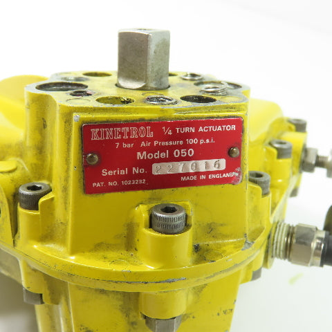 Kinetrol 050 1/4 Turn Pneumatic Rotary Actuator 100PSI