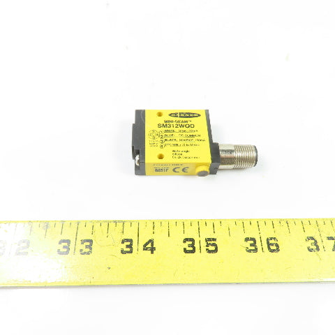 Banner SM312WQD Mini-Beam Photoelectric Sensor 10-30VDC