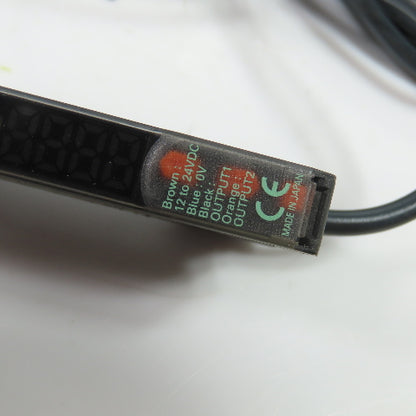 Omron E4C-UDA41 Ultrasonic Sensor Amplifier 12-24VDC
