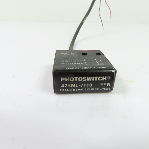 Allen-Bradley 42SML-7110 Ser B Photoswitch Photoelectric Beam Sensor 11-28VDC
