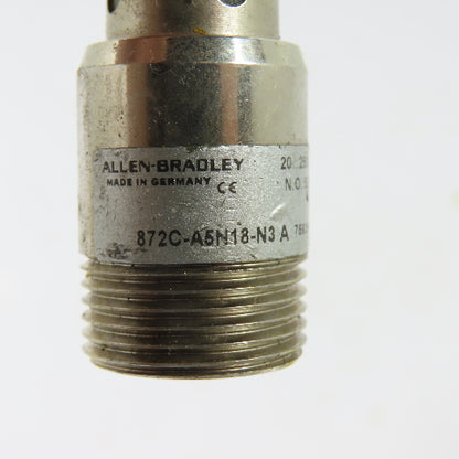 Allen-Bradley 872C-A5N18-N3 18mm Inductive Proximity Sensor 20-250VAC Ser B