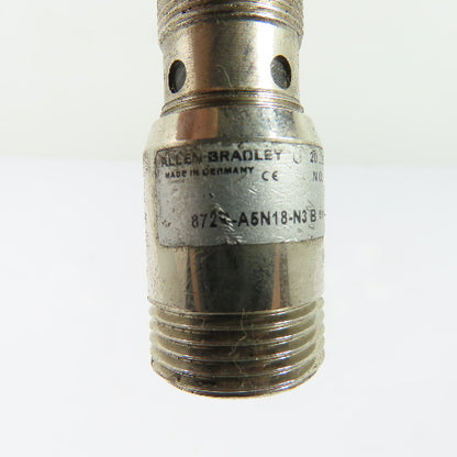 Allen-Bradley 872C-A5N18-N3 18mm Inductive Proximity Sensor 20-250VAC Ser A