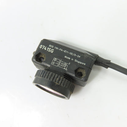 Balluff BOS 11K-PA-IE11-00,15-S4 Photoelectric Sensor Receiver 10-30VDC