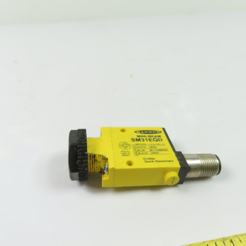 Banner SM31EQD Mini-Beam Photoelectric Emitter Sensor 10-30VDC